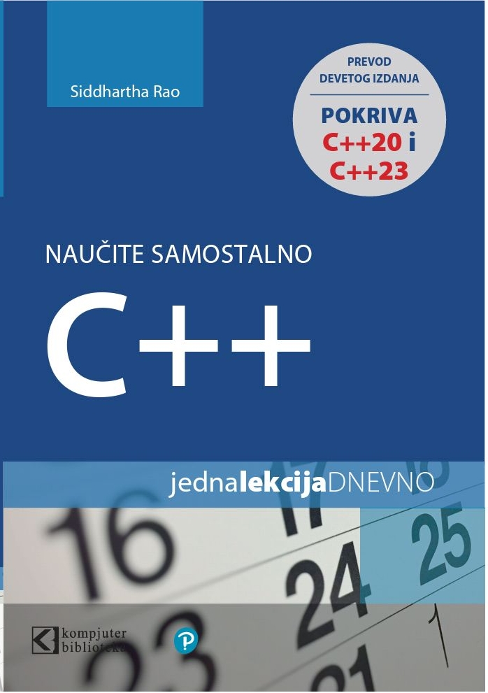 C++ 20 i 23, jedna lekcija dnevno, prevod IX izdanja