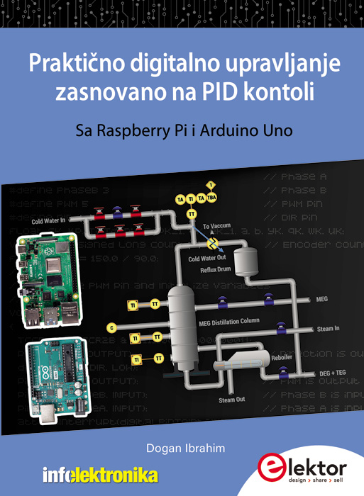 Praktično digitalno upravljanje zasnovano na PID kontroli: Sa Raspberry Pi i Arduino Uno