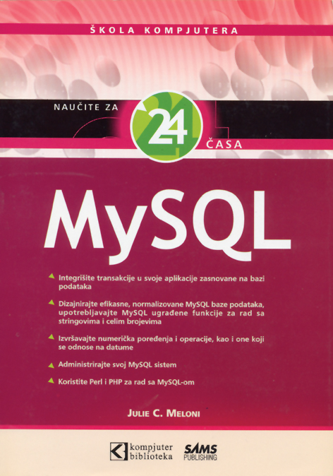 MySQL - Naučite za 24 časa