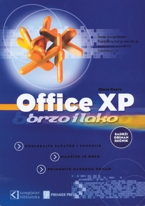 Office XP brzo i lako